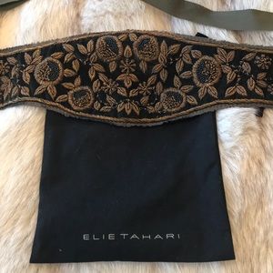 Elie Tahari Beaded Belt